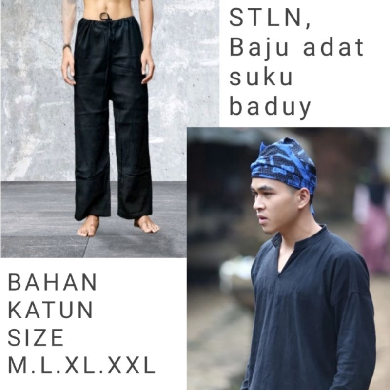 Jual Cod Stln Baju Sangsang Baju Adat Suku Baduy Shopee Indonesia