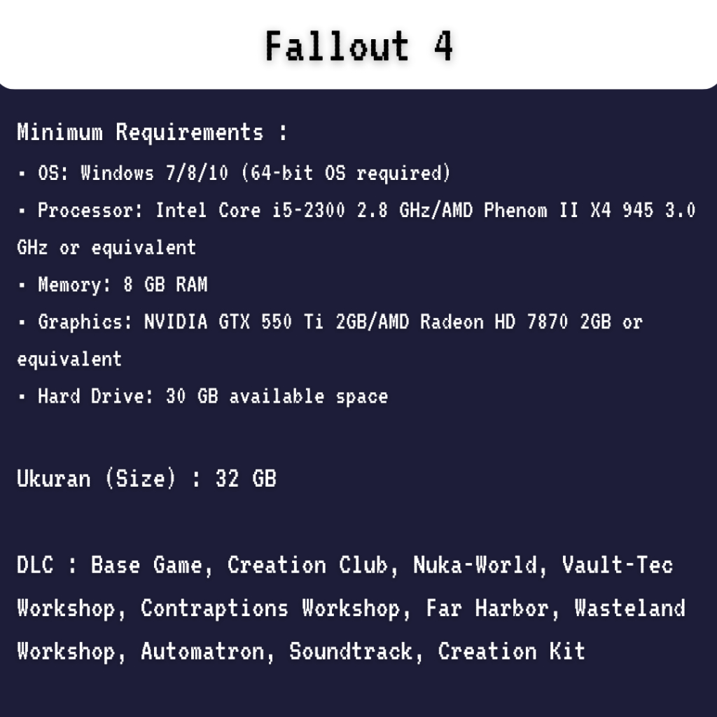 Jual Fallout Series Collection - Game PC | Shopee Indonesia