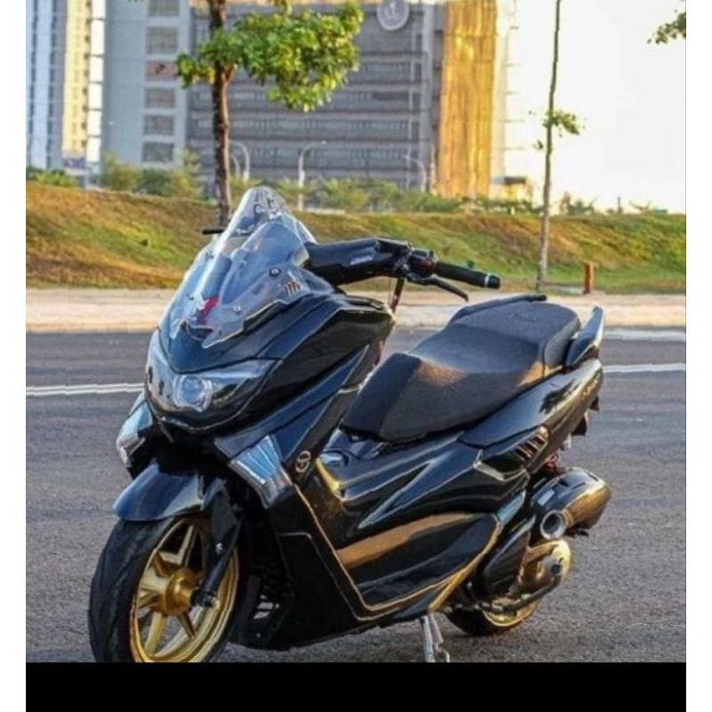 Jual WINDSHIELD NMAX OLD VISOR NMAX OLD TDR MINI V3 SIRIP TEBAL 3 MILI ...