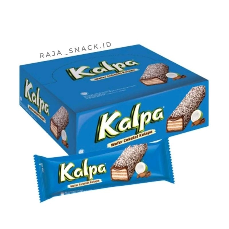 Jual raja_snack.id - KALPA Wafer Cokelat Kelapa isi 12 pcs | Shopee ...