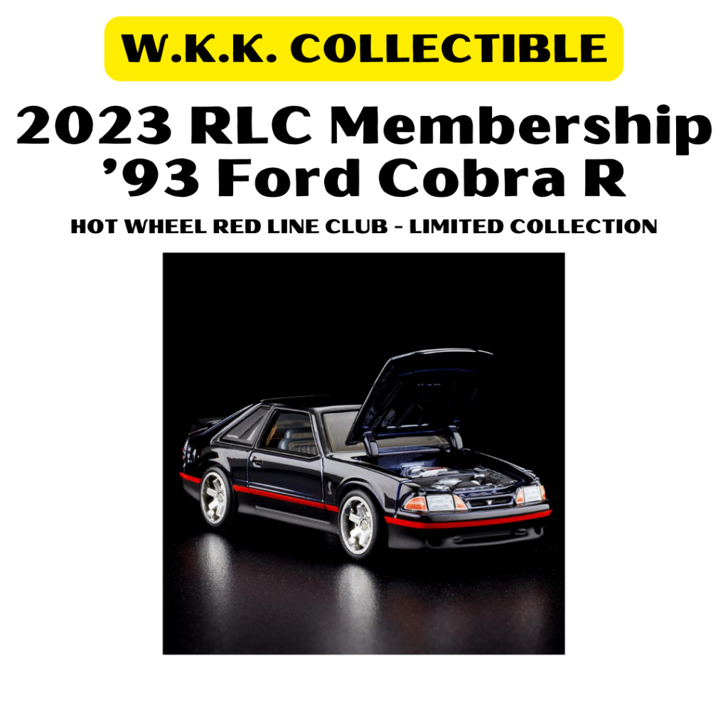 Jual HOT WHEELS Collectors 2023 RLC Membership ’93 Ford Cobra R [WKK