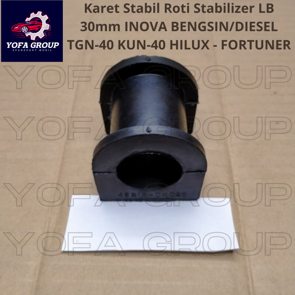 Jual SPAREPART MOBIL Karet Stabil Roti Stabilizer LB 30mm INOVA BENGSIN ...