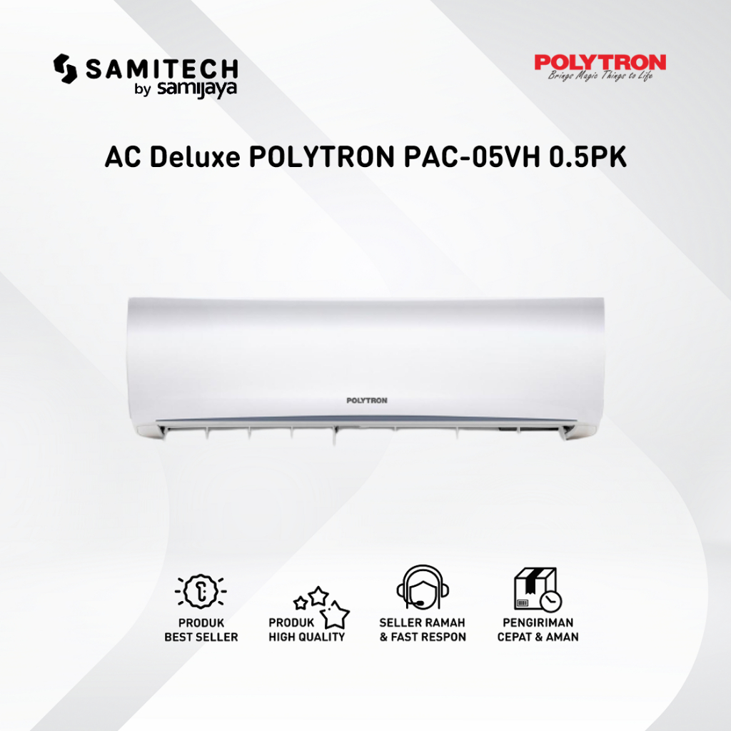 Jual Ac Polytron Deluxe 2 Pac 05vh Pac 05vh 05pk 12 Unit Only