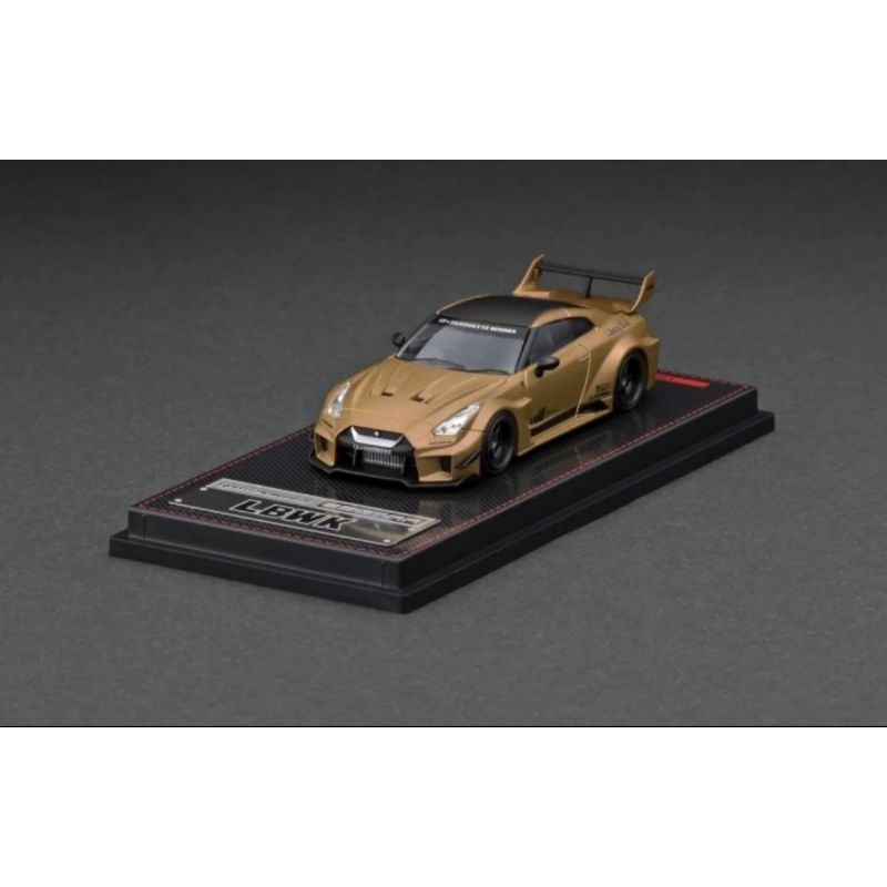 Jual Ignition Model LBWK Nissan GTR R35 LB Works Silhouette Gold ...