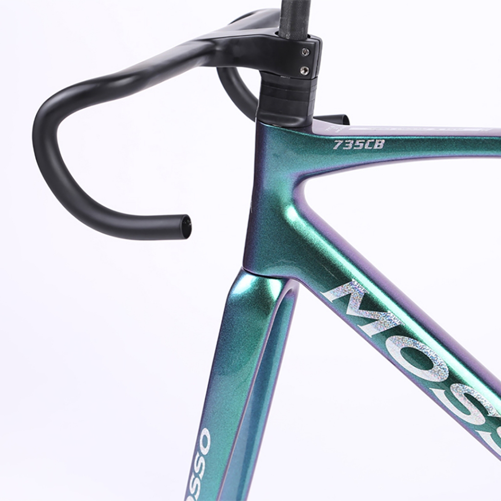 Jual Frame Road bike MOSSO Carbon 735 CB 700C Include Handlebar Disc ...