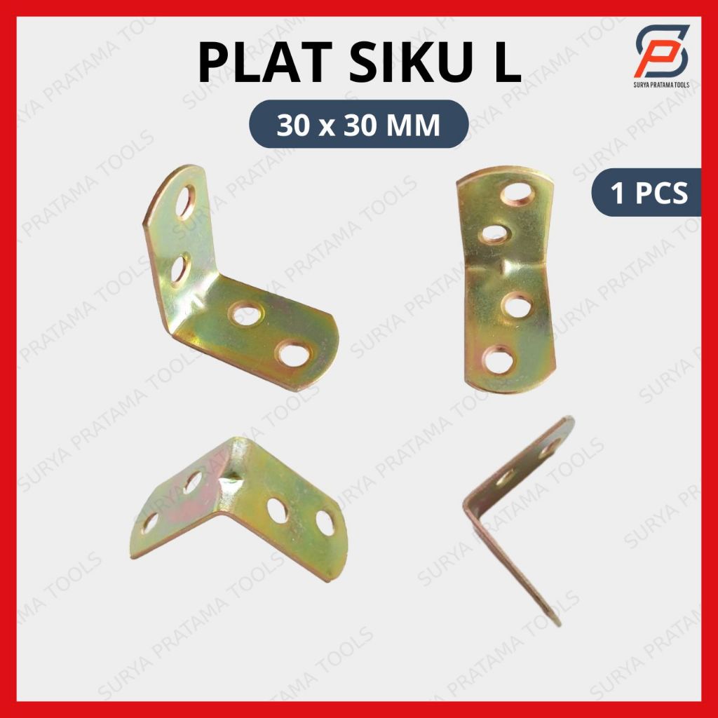 Jual Siku Rak Verseng 3x3 cm / Plat Siku L Besi 30x30 mm | Shopee Indonesia