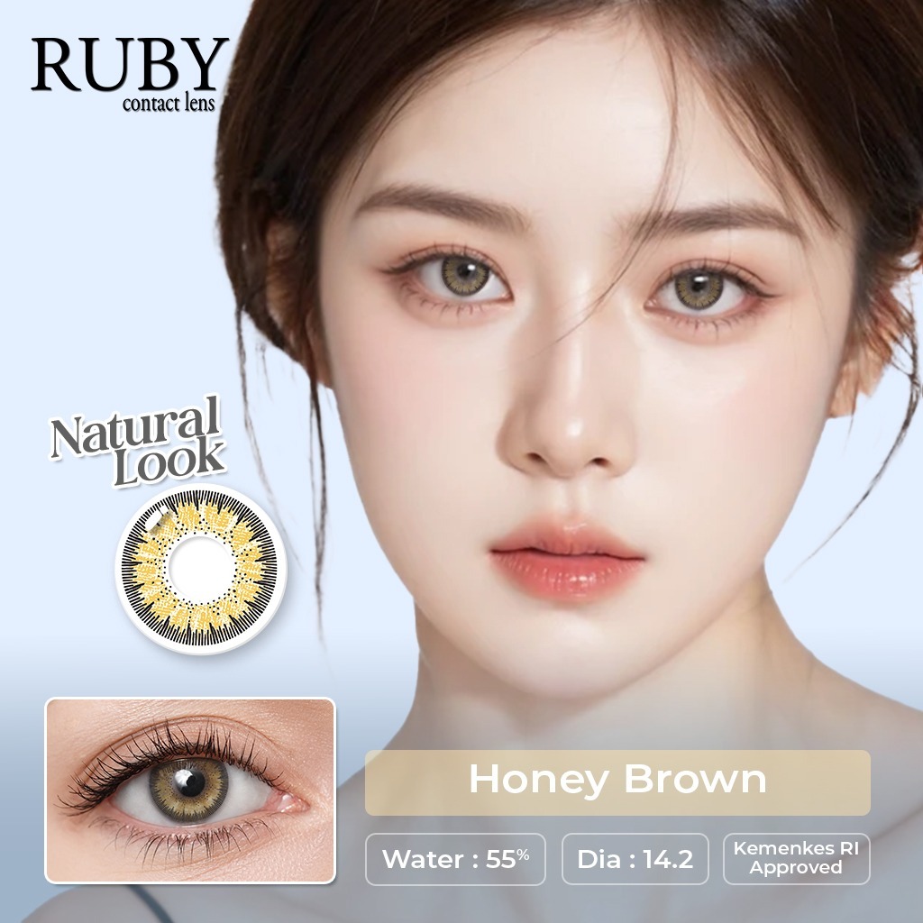 Jual Softlens Colors Ruby Normal/Minus DIA 14.2mm | Shopee Indonesia