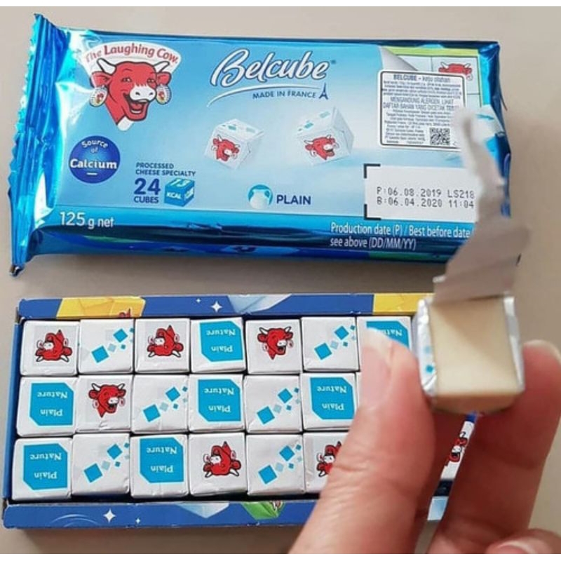 Jual Keju Belcube Plain 125g (Exp. Juli 2024) | Shopee Indonesia