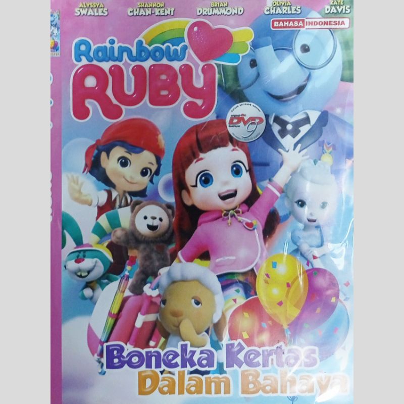 Jual Kaset Kartun Rainbow Ruby Boneka Kertas Dalam Bahaya | Shopee ...