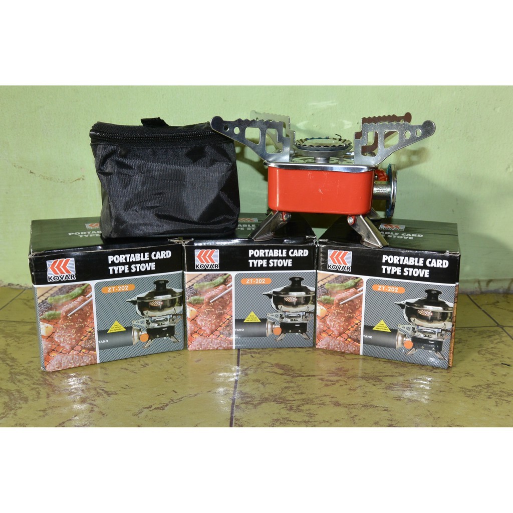 Jual Kompor Gas Mini Camping Kemah Portable Stove ZR202 / Kompor