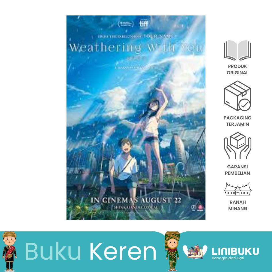 Jual Novel Weathering With You dan Your Name - Shinkai Makoto - HARU ...