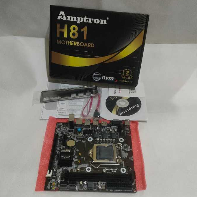 Jual Motherboard Amptron Intel H81 (LGA1150, Intel H81, DDR3) Garansi 2 ...