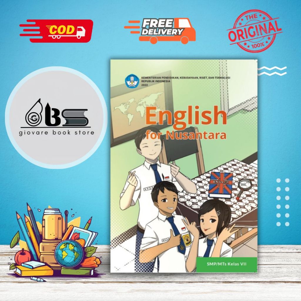 Jual Buku English For Nusantara Kelas 7 Kurikulum Merdeka Buku Bahasa