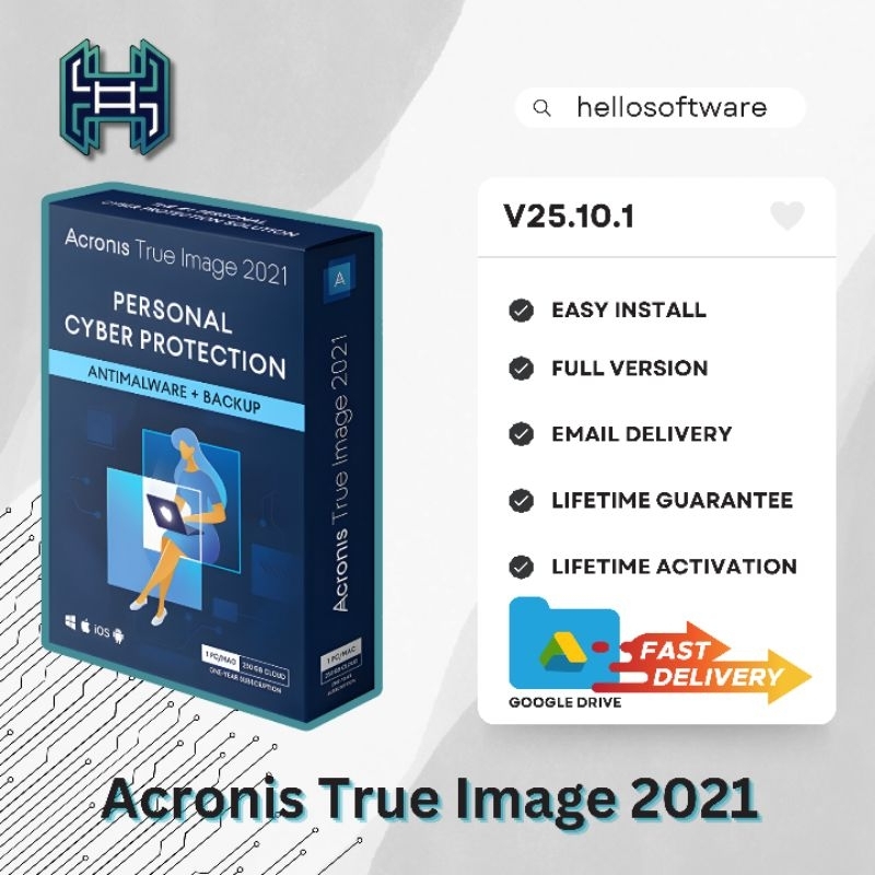 acronis true image 2021 永続ライセンス