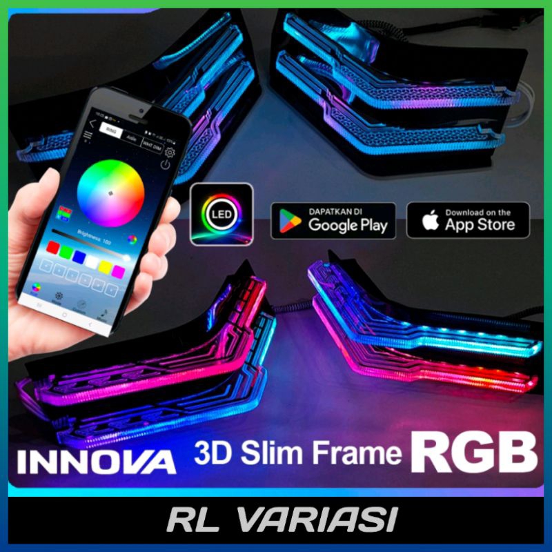 Jual Slim Frame Lazy 5D | Crystal WRGB Inova Reborn Type G/V | Shopee ...