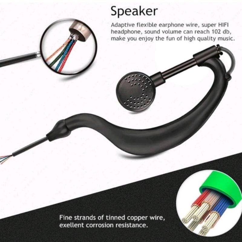 Jual EARPHONE EARSET HT CHINA WEIERWEI 3288S 3288D HEADSET | Shopee ...