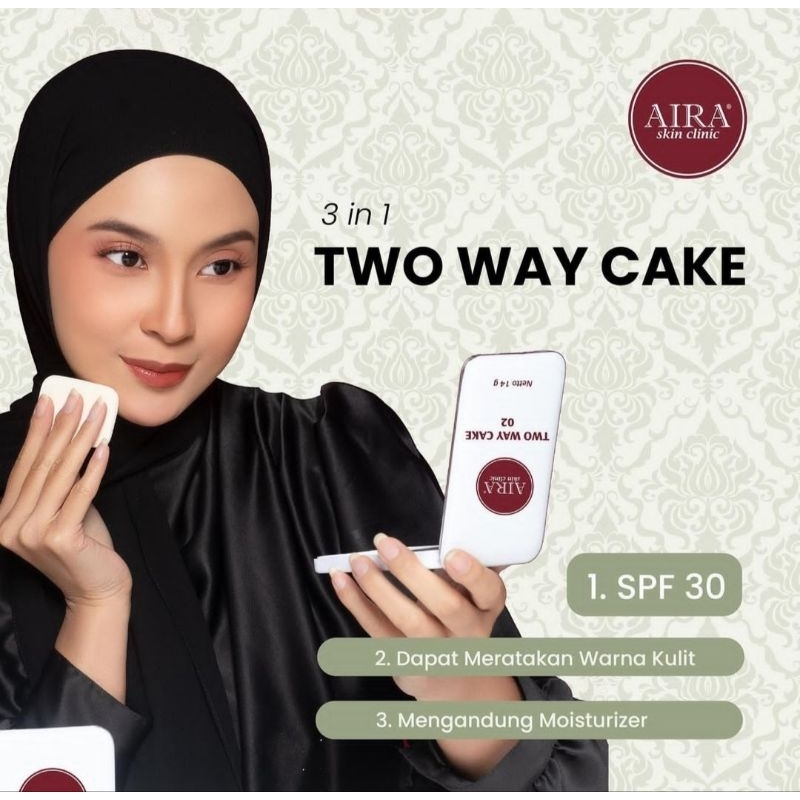 Jual TWO WAY CAKE BY AIRA SKIN CLINIC original 100% | Shopee Indonesia