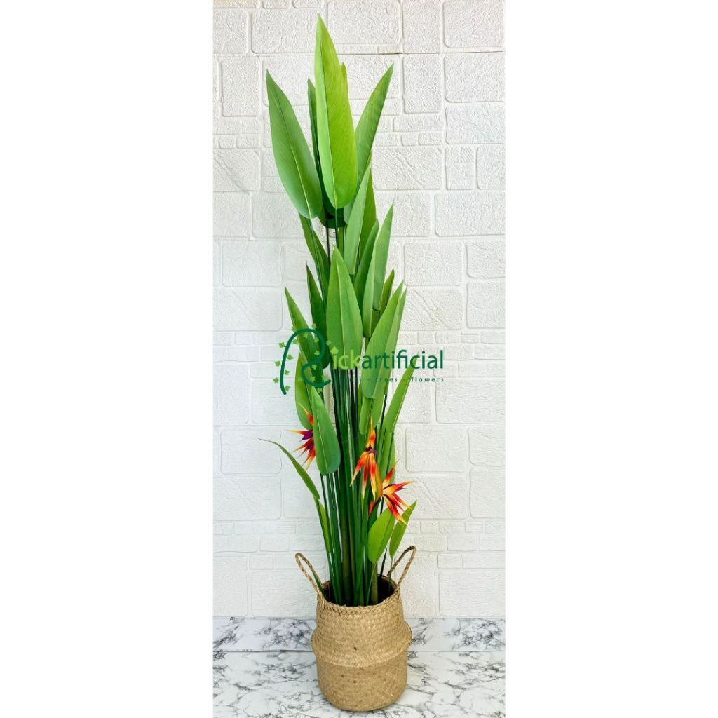 Jual Pohon Hias Tanaman Artificial Pisangan Heliconia Bunga Paradise