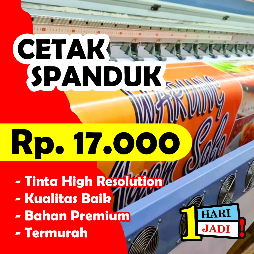 Jual spanduk murah siap cetak | Shopee Indonesia