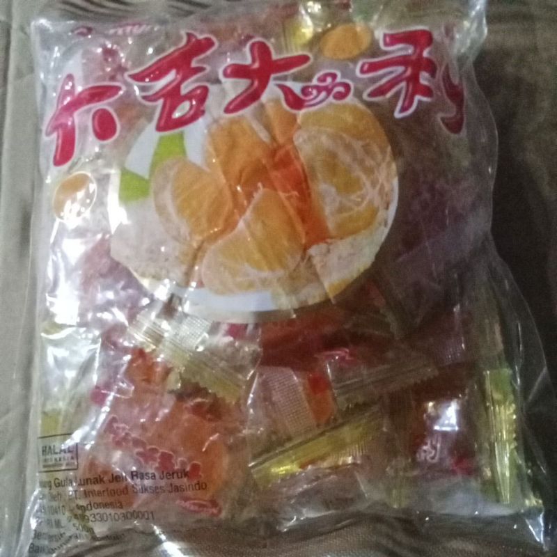 Jual Permen lunak Naraya500g /Chen liang Mandarin orange504g (jelly ...