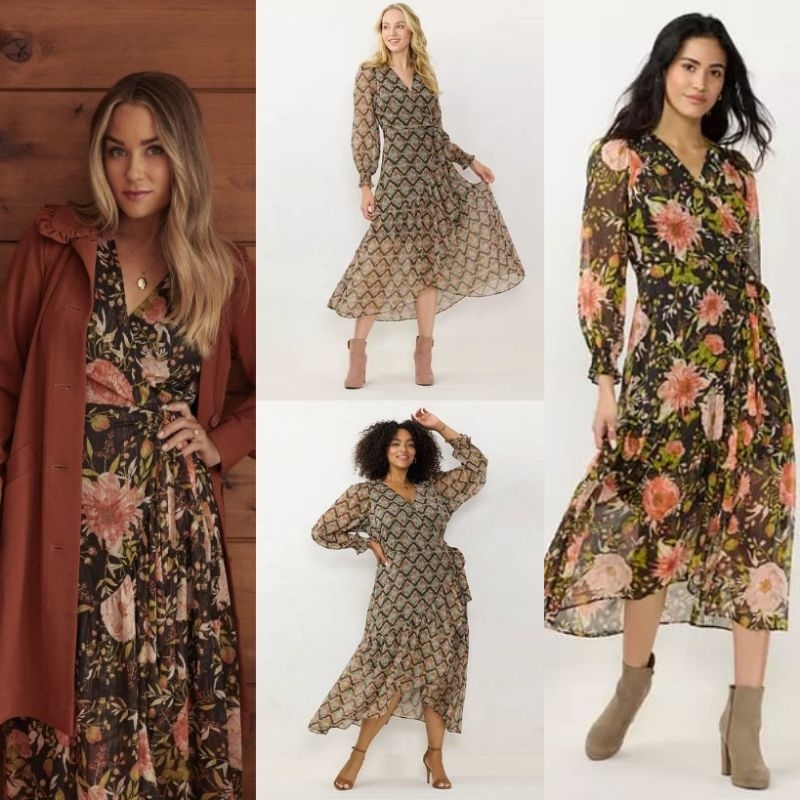 送料無料】 LC Lauren Conrad レディース ワンピース トップス Petite 