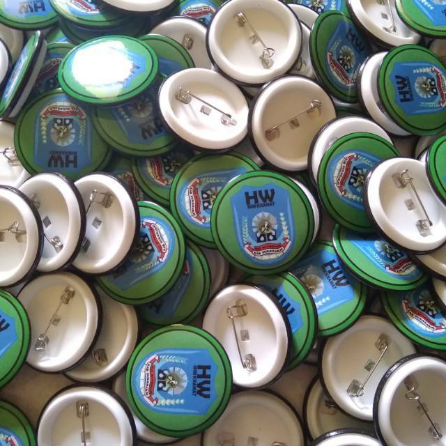 Jual Cetak Custom Pin di Solo Peniti Ukuran 25 mm, 32 mm, 44 mm, 58 mm ...