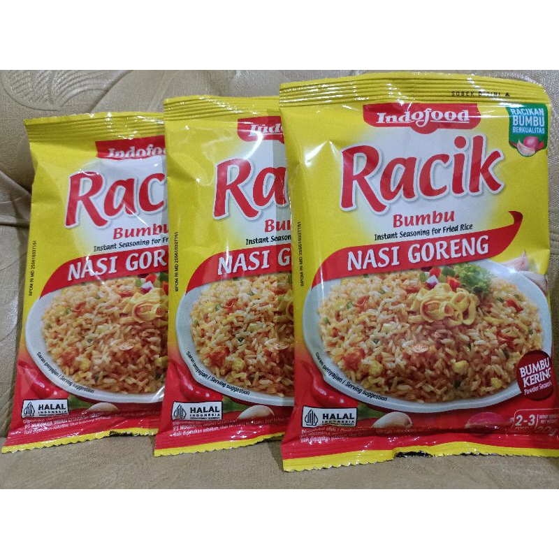 Jual RACIK BUMBU NASI GORENG 3X20gr( 3 pcs) | Shopee Indonesia