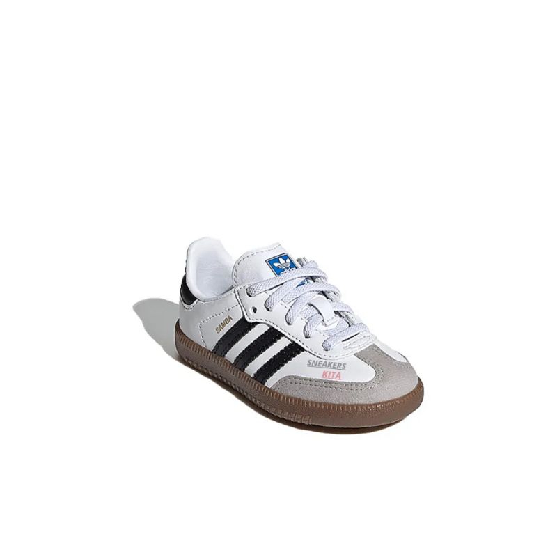 [KIDS] Sepatu Adidas Samba Anak OG Vegan White Black BNIB 100% Authentic
