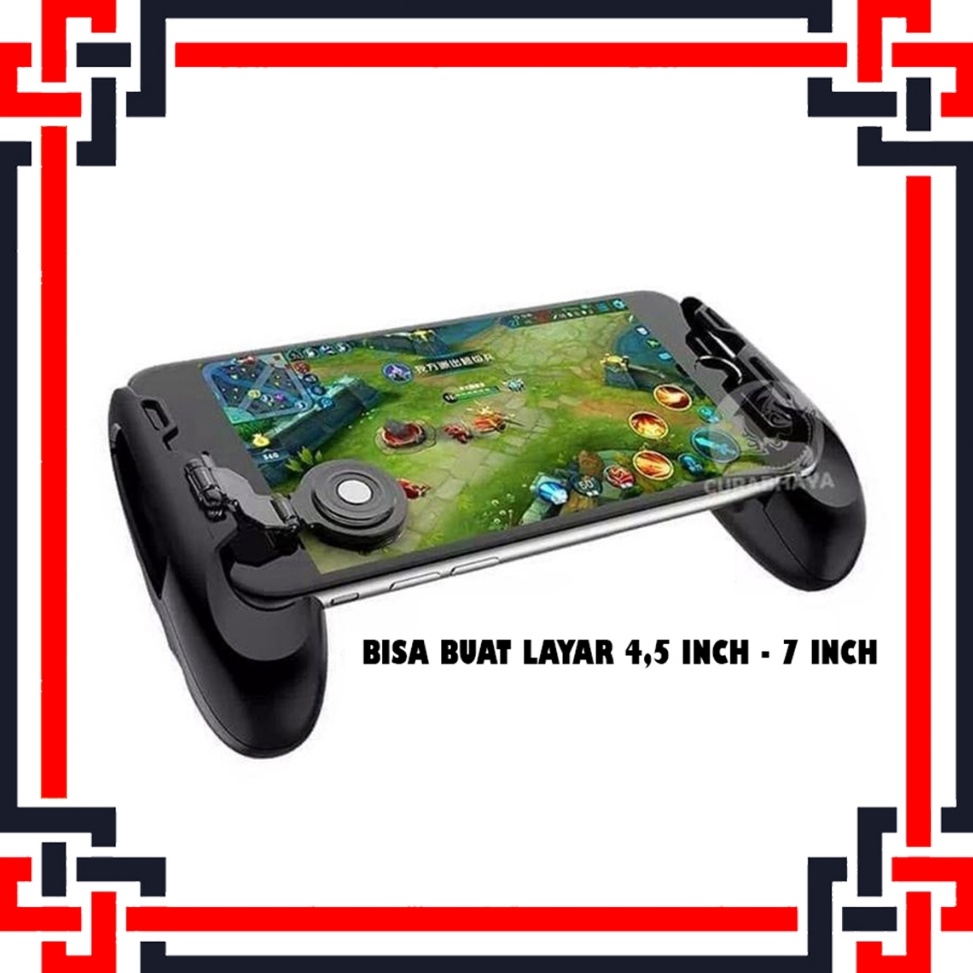 Jual BU LS PROMO Gamepad 3 In 1 Analog Joystick Gamepad Mobile Double Joystick Portable Gamepad