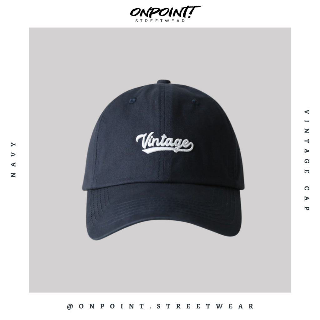 Jual Vintage Cap - Topi pria distro topi pria bisbol topi pria dewasa