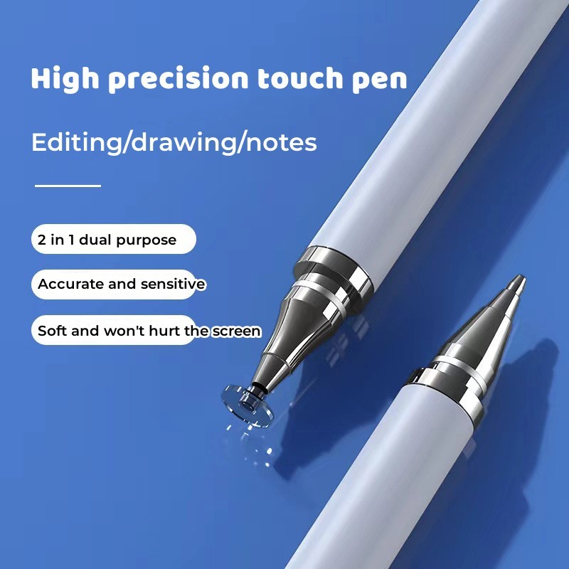 Jual Stylus pen 2in1 Pulpen Gel universal for Apple Android iphone