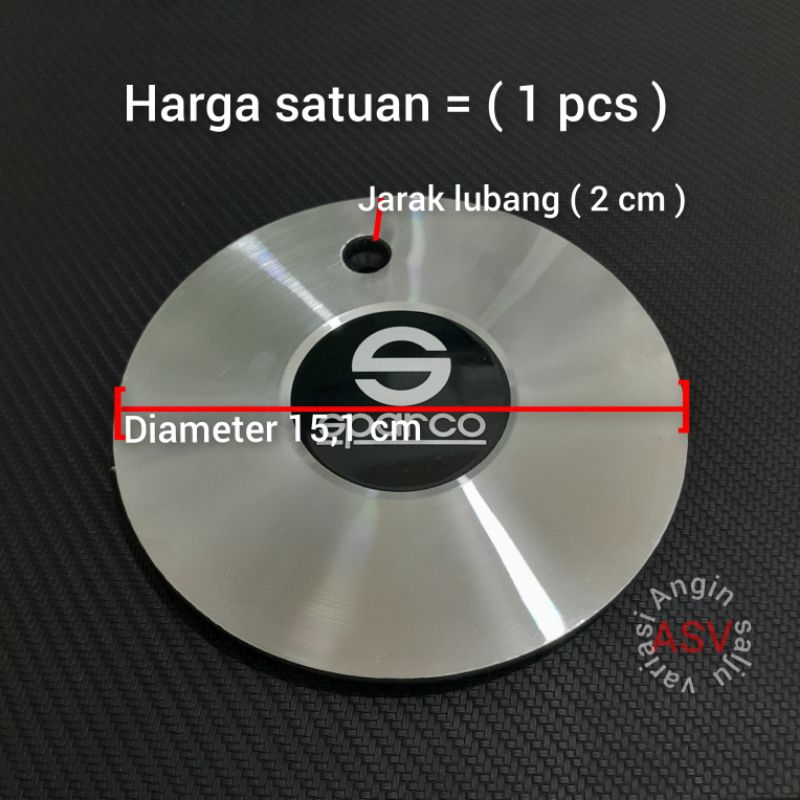 Jual dop roda tutup velg mobil racing variasi diameter 15,1 cm | Shopee ...