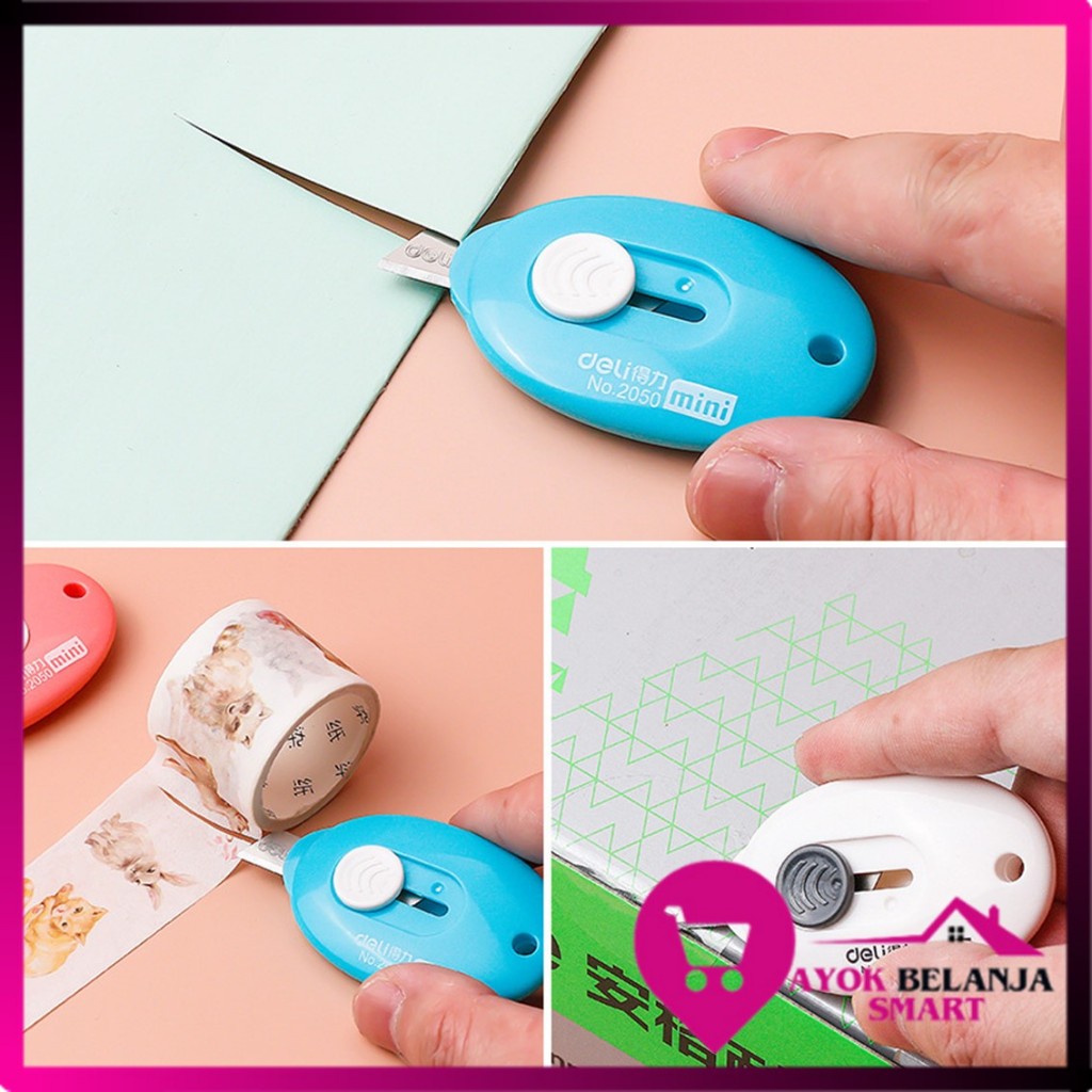 Jual ABS Cutter Mini Portable Bentuk Oval Mini Cutter Polos Travel Kit ...