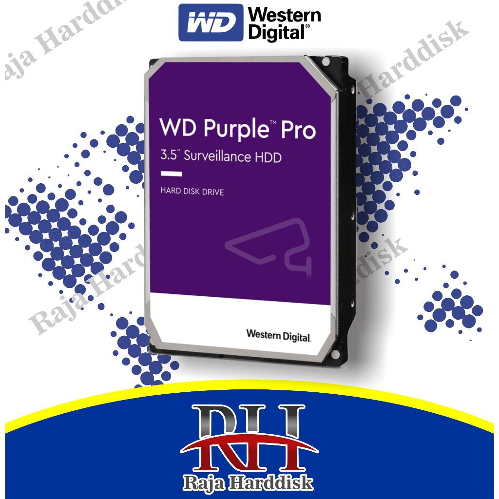 Jual WD Purple PRO 8TB / WD CCTV 8TB / WD Surveillance 8TB / WD Purple ...