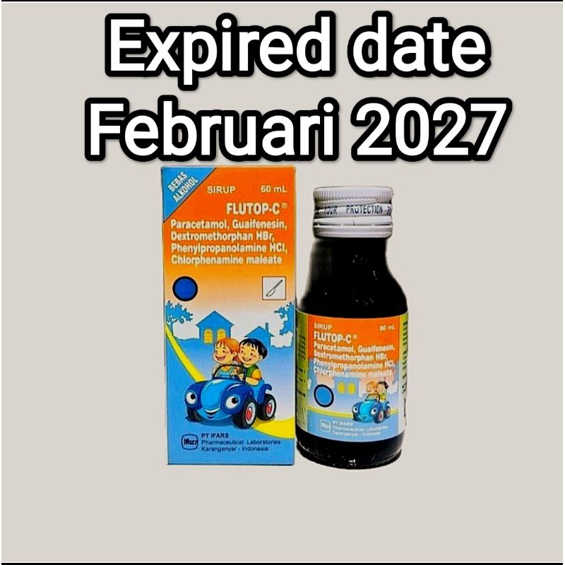 Jual FLUTOP C SYRUP 60 ML FLUTOP C SIRUP 60 ML OBAT DEMAM, SAKIT KEPALA ...