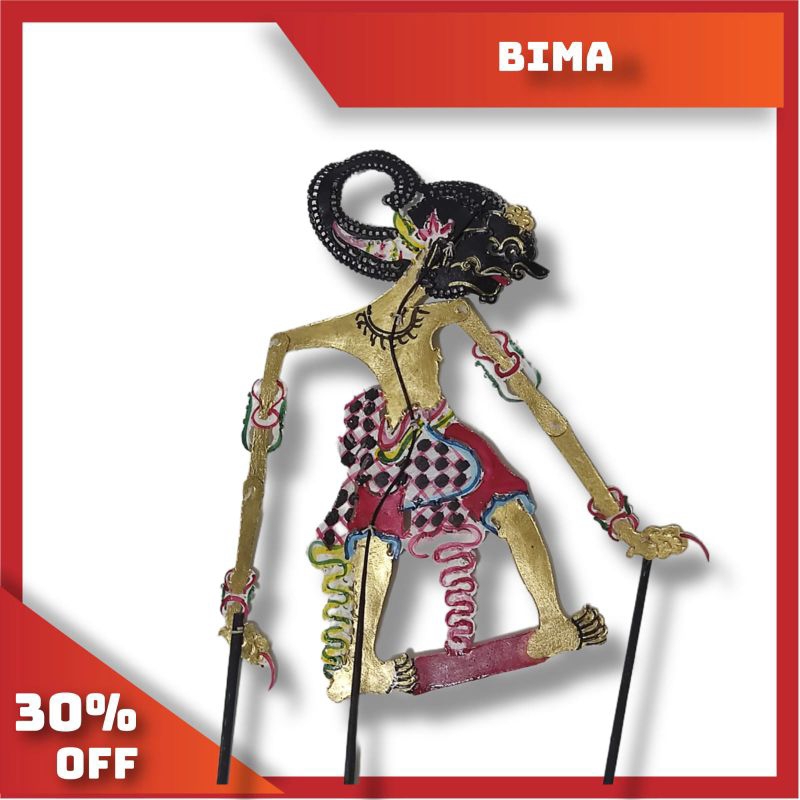 Jual wayang kulit asli karakter bima | Shopee Indonesia