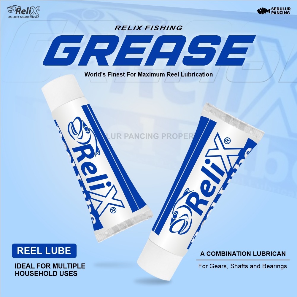 Jual Grease Relix Reel Lube Oil Paste Minyak Pelumas Greas Reel Pancing ...
