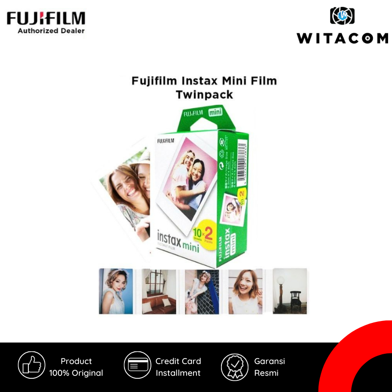 Fuji Instax mini 8 of 9 hoes in de kleur Cocoa