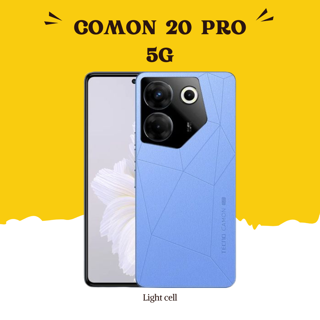 Jual TECNO COMON 20 PRO - COMON 20 PRO 5G - MediaTek Dimensity 8050 ...