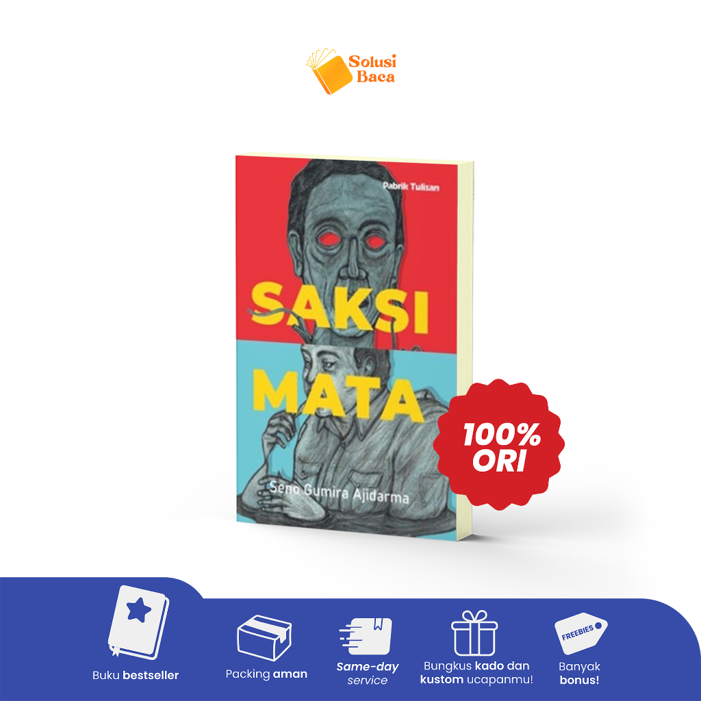 Jual BUKU SAKSI MATA | SENO GUMIRA AJIDARMA | PABRIK TULISAN | Shopee ...