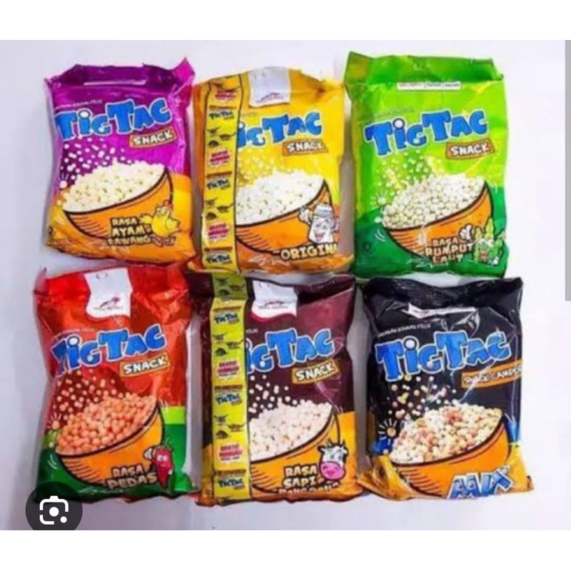 Jual dua kelinci Tic Tac snack pilus renteng 14 gram | Shopee Indonesia