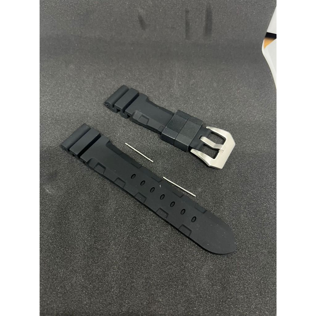 Panerai Accordion Strap Panerai Green Rubber Strap 26/22 US