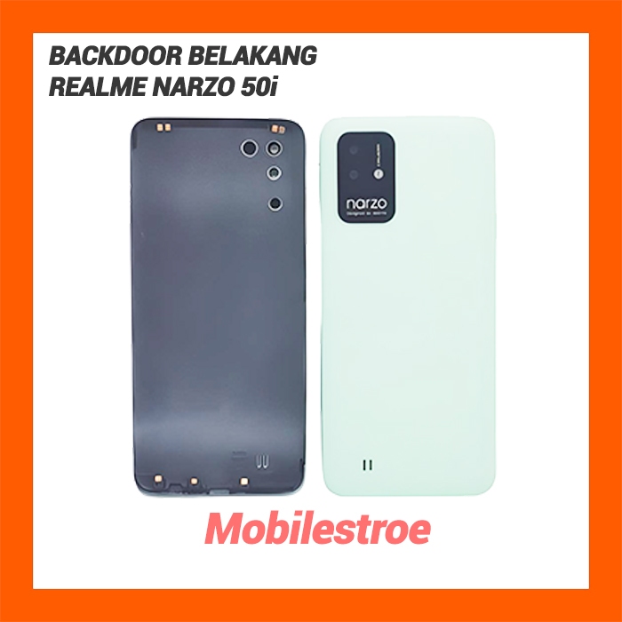 TUTUP BELAKANG BATERAI BACKDOOR BACKCOVER REALME NARZO 50i - Main Image