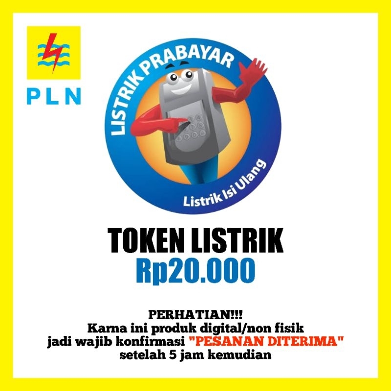 Jual Token Listrik Listrik Prabayar Shopee Indonesia