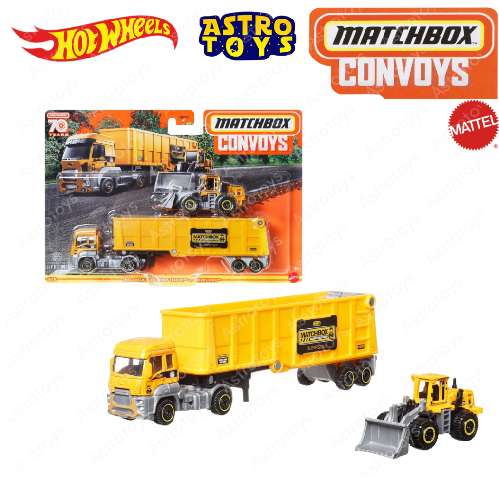 Jual Matchbox Convoys Mainan Anak Diecast Metal Mobil Truck Trailer ...