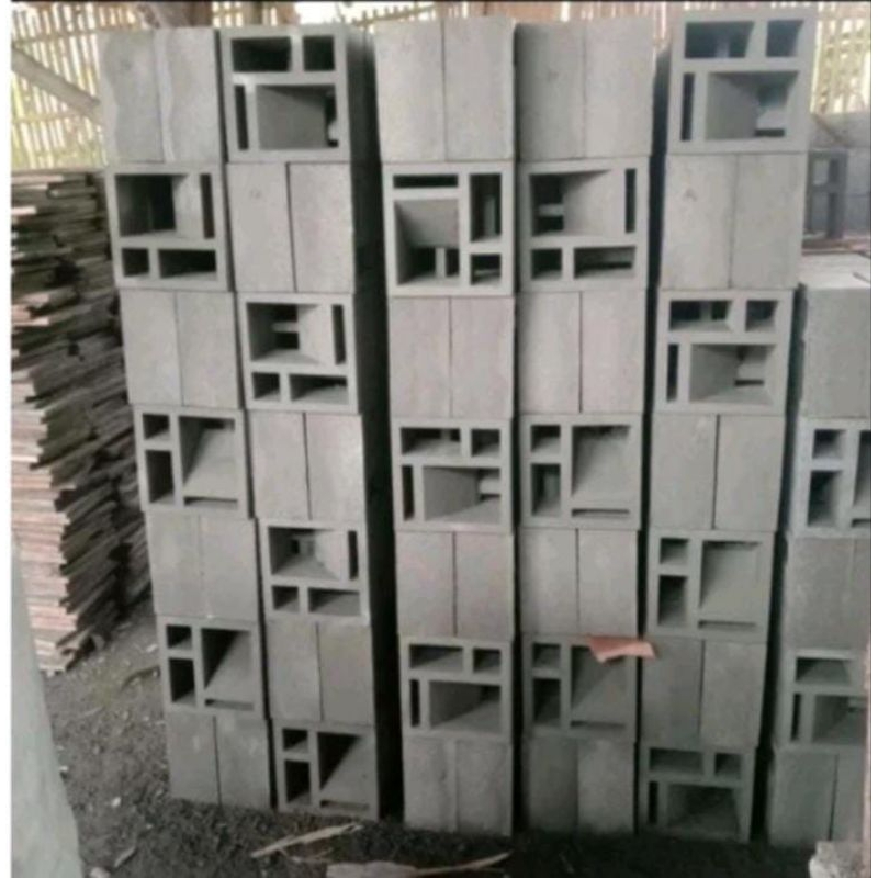 Jual Roster beton minimalis /Roster beton Tipe LB4 abu2 | Shopee Indonesia