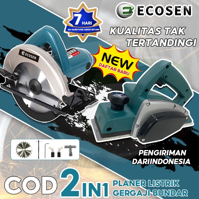 Jual Ecosen In Mesin Gergaji Potong Kayu Gergaji Multifungsi Circular Saw Plus Mesin Serut