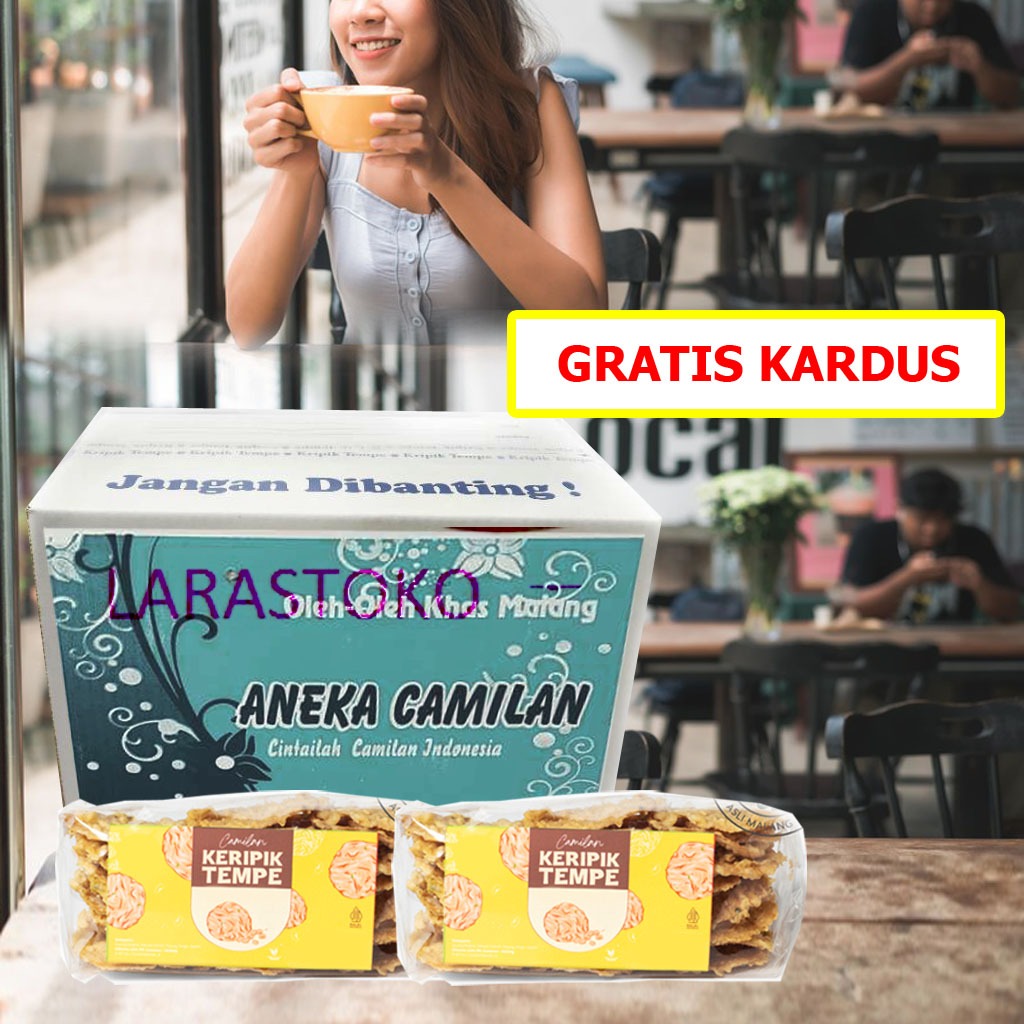 Jual Keripik Tempe Sagu 1kg Kripik Tempe Sagu Khas Sanan Malang