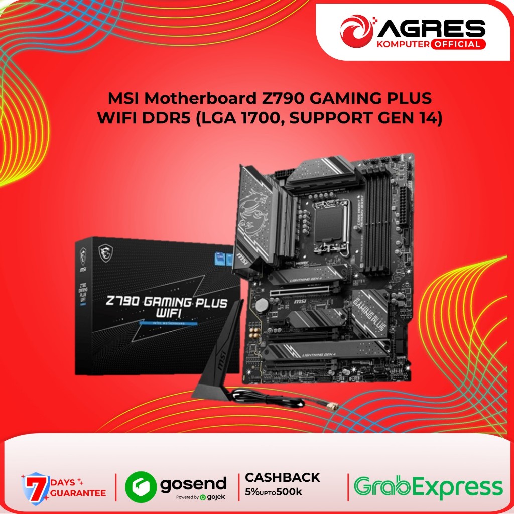 Scheda Madre MSI Z790 GAMING PLUS WiFi - Socket LGA 1700 Per Gaming - Foto 8