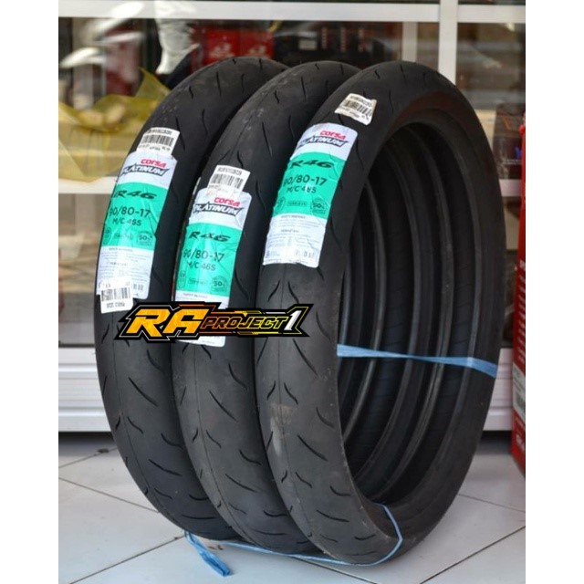 Jual BAN SOFT COMPOUND CORSA PLATINUM R46 TUBELESS 120/80 - 90/80 - 80/ ...